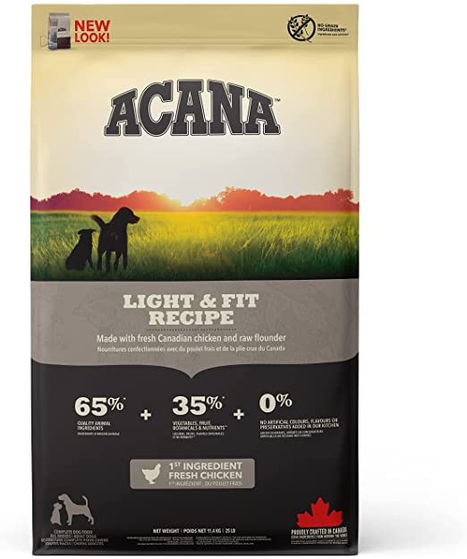 Vaak gesproken Vertrouwen op Lastig Acana Light & Fit Recipe | Voerwijzer.com